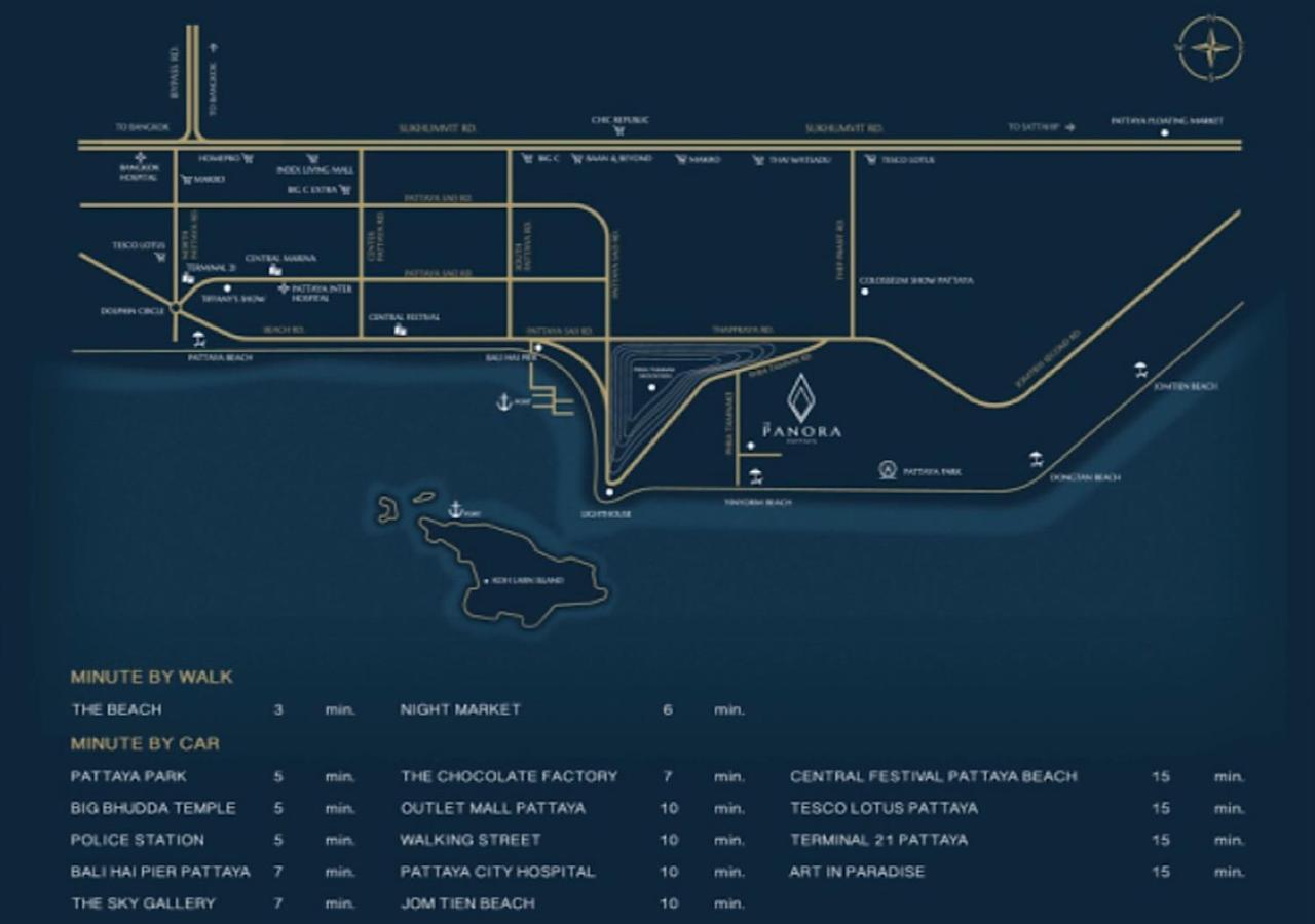 The Panora Pattaya Apartment Ngoại thất bức ảnh